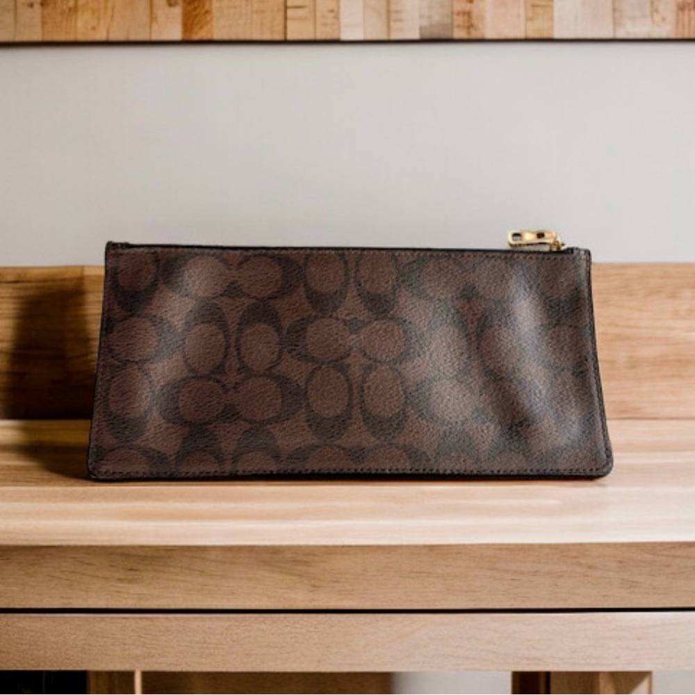 Coach signature wallet